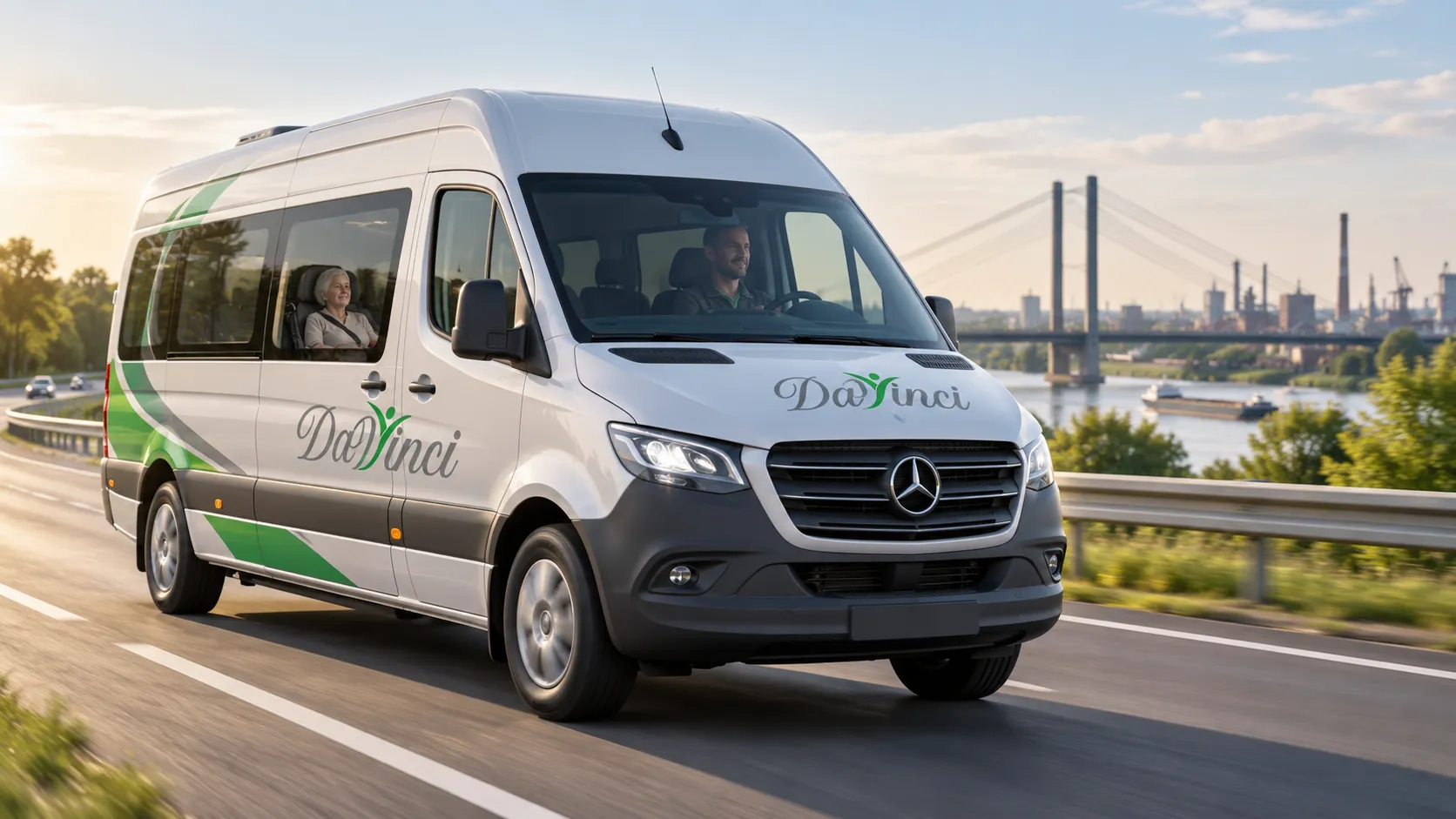 DaVinci Fernfahrten ab Duisburg mit modernem Fahrzeug