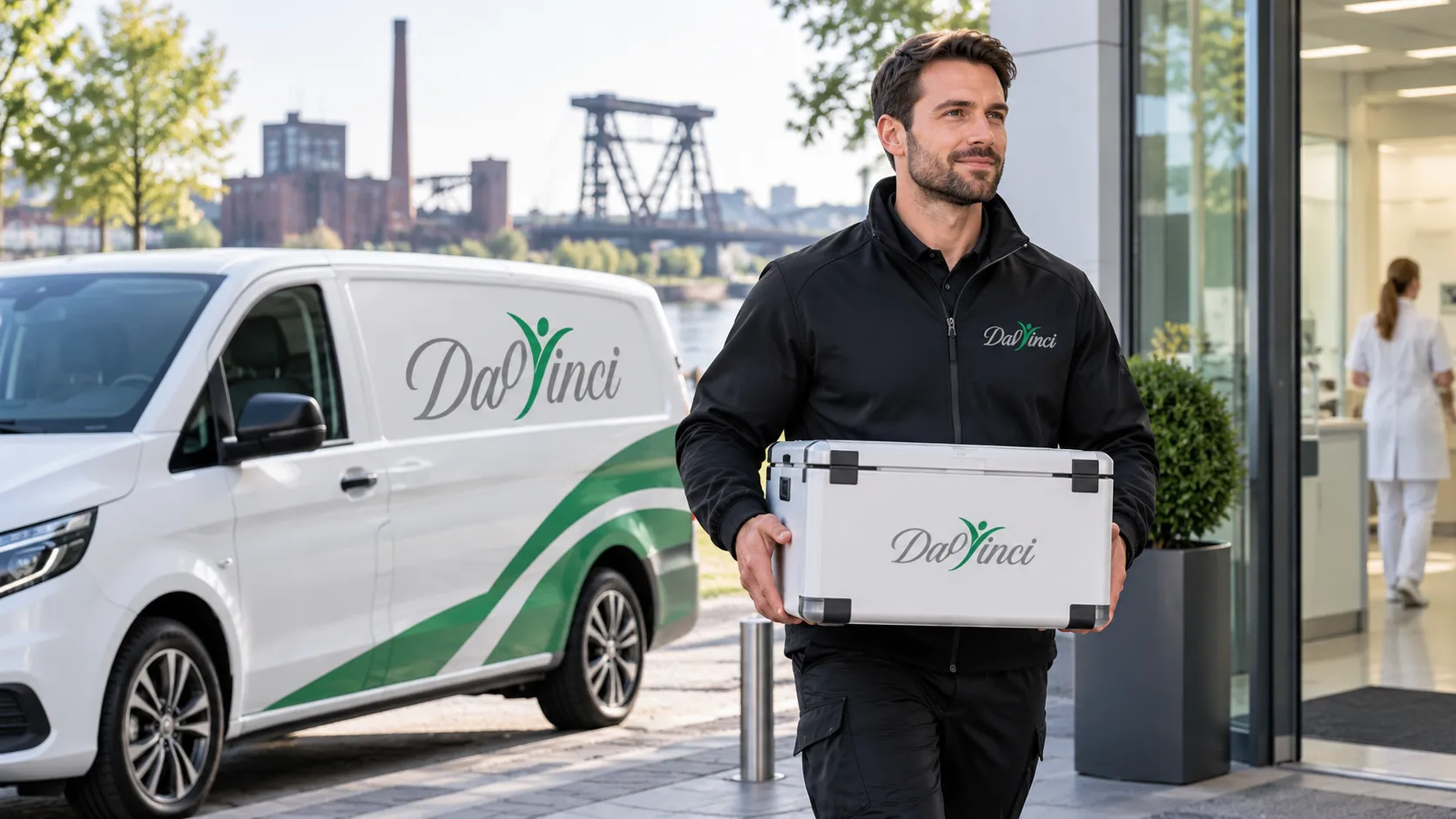 DaVinci Kurierdienst in Duisburg für zeitkritische Sendungen